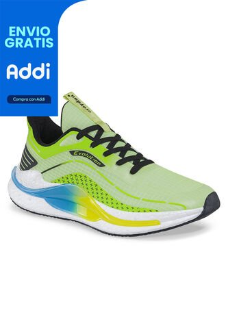 Tenis Running Sokan Verde Para Hombre Croydon Croydon