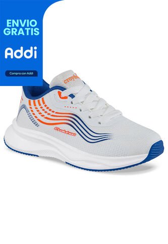 Tenis Running Funim Blanco Para Niño Croydon Croydon