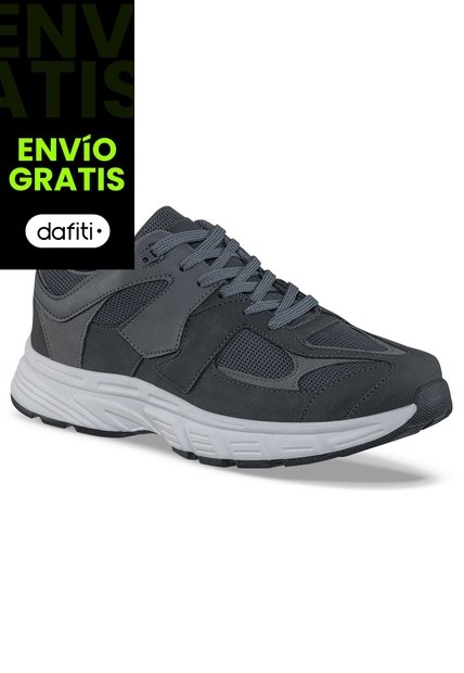Tenis Urbanos Tyron Gris Croydon Para Hombre
