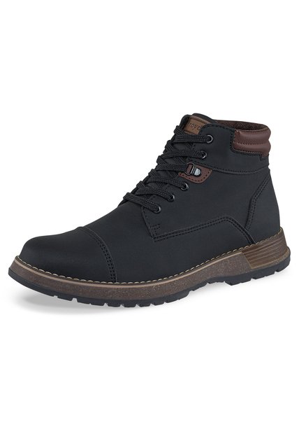 Botas Casuales Benedeto Negro Croydon Para Hombre