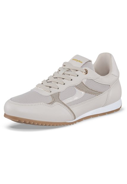 Tenis Urbanos Olympia Beige Croydon Para Mujer