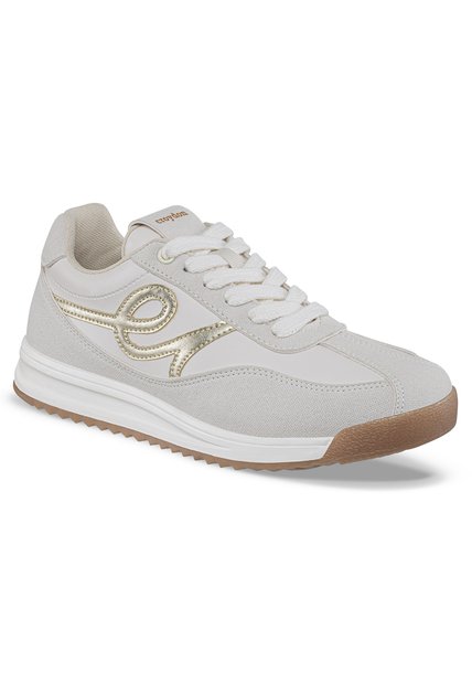 Tenis Urbanos Selenne Beige Croydon Para Mujer