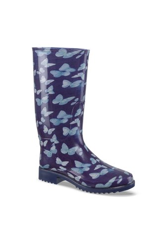 Botas Lluvia Izumi Azul Croydon Para Mujer Croydon
