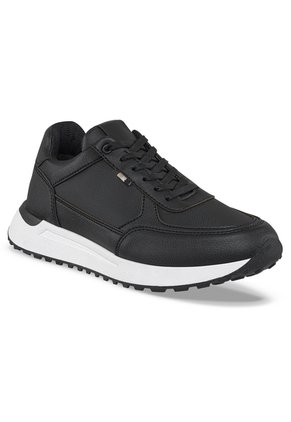 Tenis Urbanos Deck Negro Croydon Para Hombre