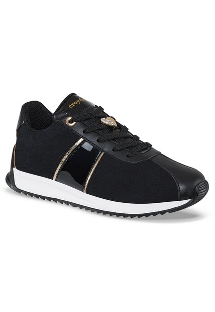 Tenis Urbanos Aleida Negro Croydon Para Mujer