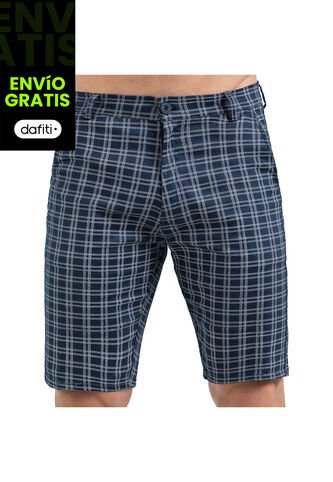 Bermuda Erick Azul Para Hombre Croydon Croydon