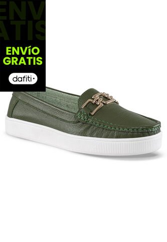 Mocasines Milly Verde Croydon Para Mujer Croydon
