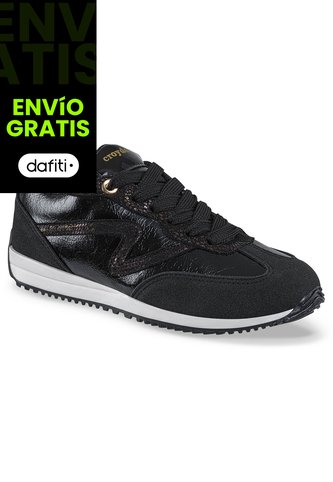 Tenis Urbanos Quimbaya Negro Croydon Para Mujer Croydon