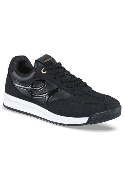 Tenis Urbanos Selenne Negro Croydon Para Mujer
