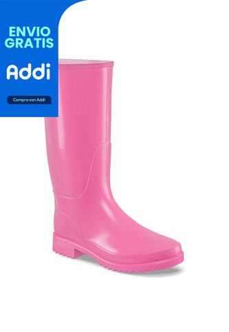 Botas Lluvia Tiffany Colors Fucsia Para Mujer Croydon Croydon