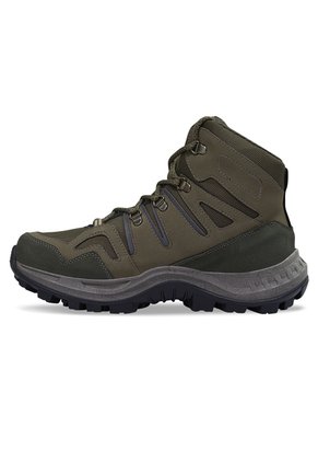 Botas Outdoor Mavrick Verde Militar Croydon Para Hombre