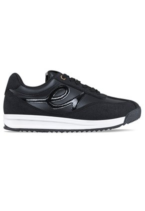 Tenis Urbanos Selenne Negro Croydon Para Mujer
