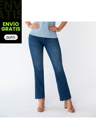 Jean Camila Azul Para Mujer Croydon Croydon