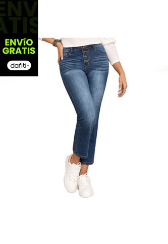 Jean Jimena Azul Croydon Para Mujer Croydon