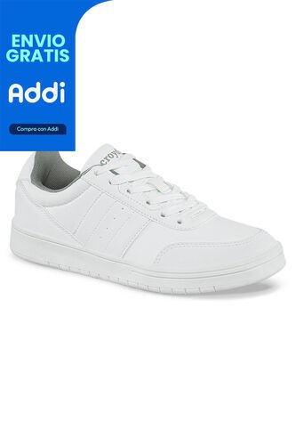 Tenis Colegio Mabum Blanco Para Niño Y Niña Croydon Croydon