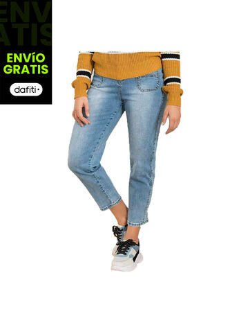 Jean Grecia Azul Croydon Para Mujer Croydon