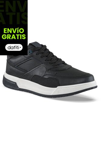 Tenis Urbanos Baxter Negro Croydon Para Hombre Croydon