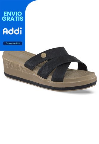 Sandalias Isbel Negro Para Mujer Croydon Croydon