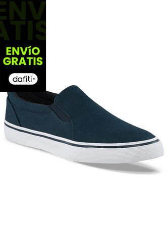 Tenis Casuales Way Azul Croydon Para Hombre Croydon