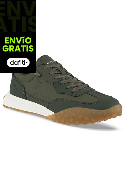 Tenis Urbanos Magol Verde Croydon Para Mujer