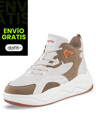 Tenis Urbanos Ysor Beige Croydon Para Mujer Croydon