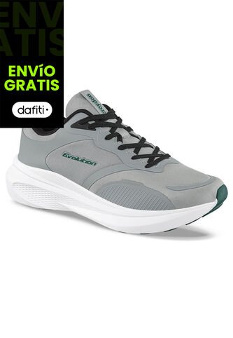 Tenis Running Glad Gris Croydon Para Hombre Croydon