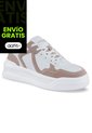 Tenis Casuales Danz Blanco-Rosa Croydon Para Mujer de Croydon