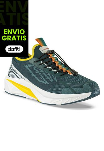 Tenis Running Rinsal Verde Croydon Para Hombre Croydon