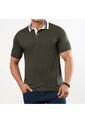 Camiseta Polo Lucas Verde Para Hombre Croydon de Croydon
