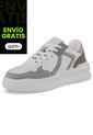 Tenis Casuales Danz Beige-Verde Croydon Para Mujer de Croydon