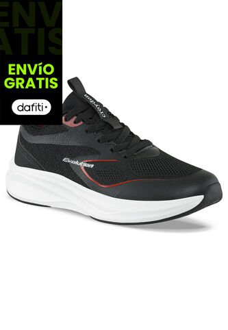 Tenis Running Taury Negro Croydon Para Hombre Croydon