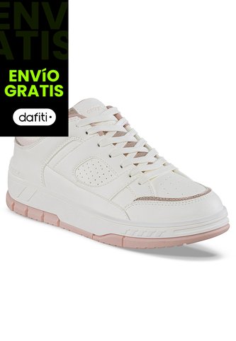 Tenis Casuales Yorzen Beige Croydon Para Mujer Croydon