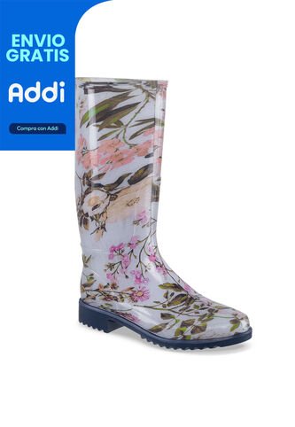 Botas Pvc Tiffany Estampada Henka M.Color Para Mujer Croydon Croydon