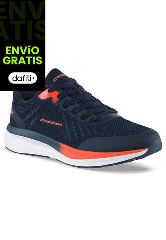 Tenis Running Deno Azul Osc Croydon Para Hombre Croydon