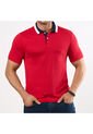 Camiseta Polo Lucas Rojo Para Hombre Croydon de Croydon