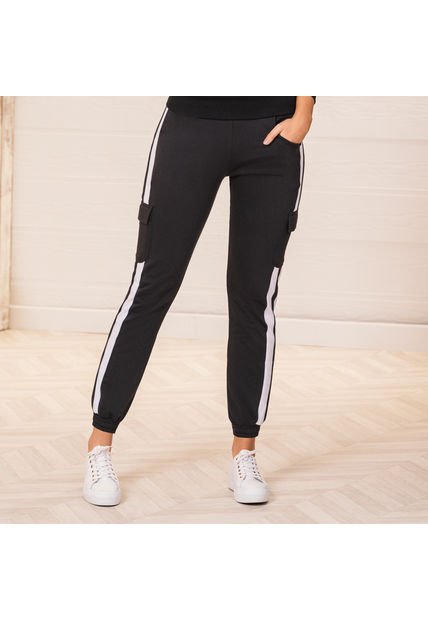 Jogger Raquel Negro Para Mujer Croydon - Compra Ahora | Dafiti Colombia