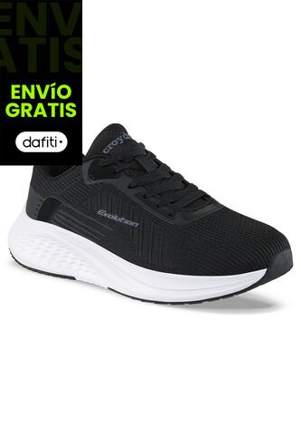 Tenis Running Azuk Negro Croydon Para Hombre Croydon