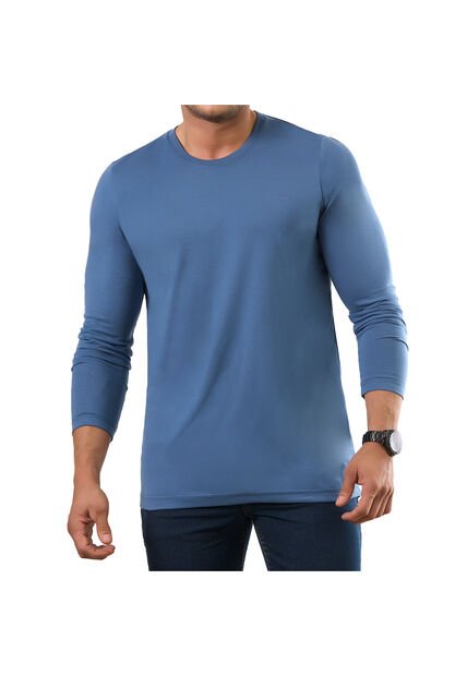 Camibuzo Omar Azul Para Hombre Croydon