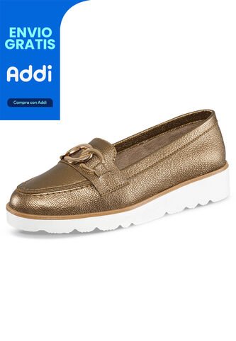 Mocasines Zaret Bronce Para Mujer Croydon Croydon
