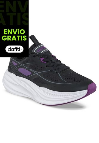 Tenis Running Xudok Negro Croydon Para Mujer Croydon
