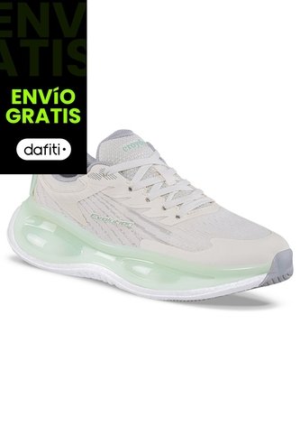 Tenis Running Pxal Blanco-Agua Croydon Para Mujer Croydon