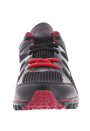 Running Croydon Evolution Uomo Negro-Rojo