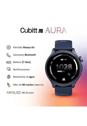 Smartwatch Reloj Inteligente Cubitt Aura 1.43 Pulg. Deepest Blue