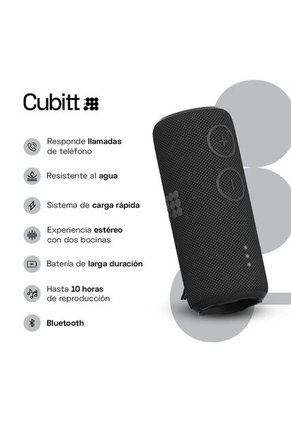 Bocina Portátil Bluetooth CUBITT Power Plus
