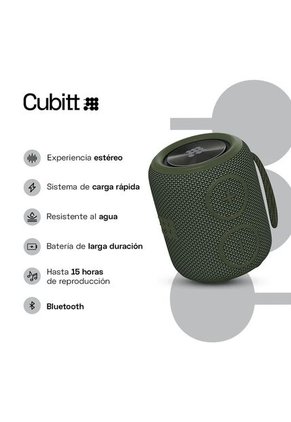 Bocina Portátil Bluetooth CUBITT Power Go