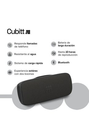 Bocina Portátil Bluetooth CUBITT Power Pro