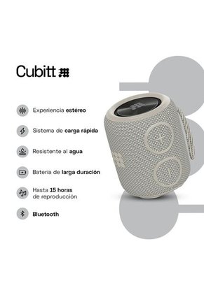 Bocina Portátil Bluetooth CUBITT Power Go