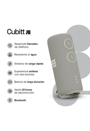 Bocina Portátil Bluetooth CUBITT Power Plus