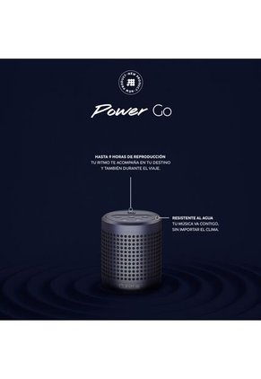 Bocina Portátil Bluetooth CUBITT Power Go Gen2