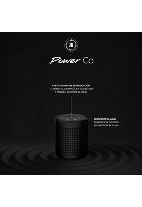 Bocina Portátil Bluetooth CUBITT Power Go Gen2